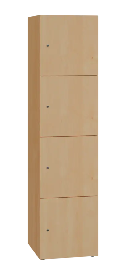 DOMINIT 44 úložná skříň 4-boxová, 1817x450x400 mm, javor horský